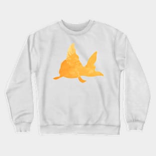 Fish Inspired Silhouette Crewneck Sweatshirt